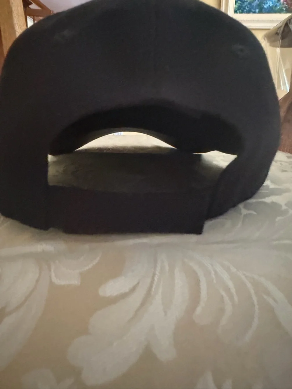 Polo by Ralph Lauren Black Baseball Cap with White Pony Embroidery
